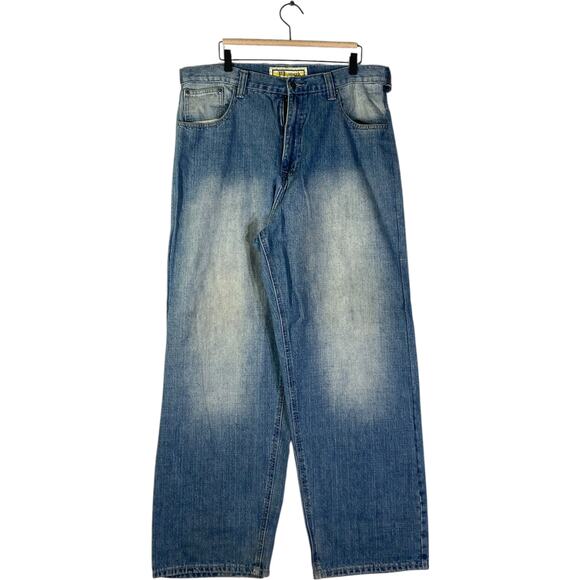Vintage PJ Mark Baggy Denim Jeans 42x32 - Picture 1 of 7
